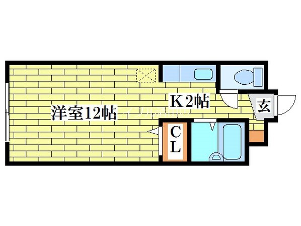 セントラルハイツIIの物件間取画像